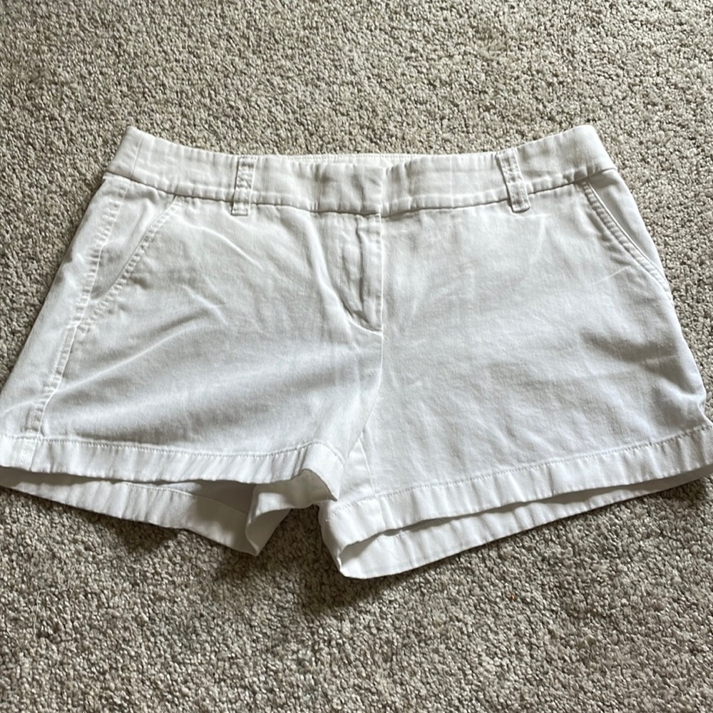 White Shorts from J. Crew